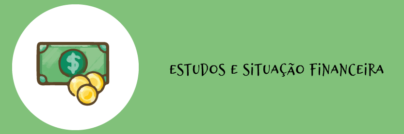 Estudos e Situação Financeira