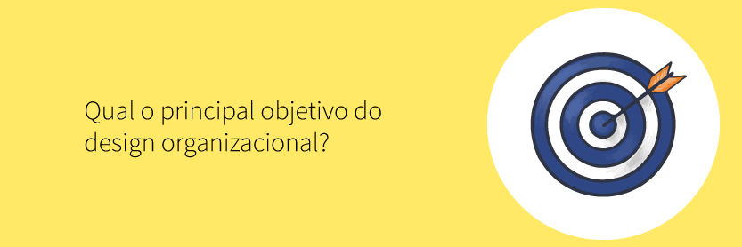 Qual o principal objetivo do design organizacional?