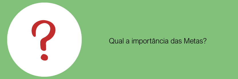 Qual a importância das metas?