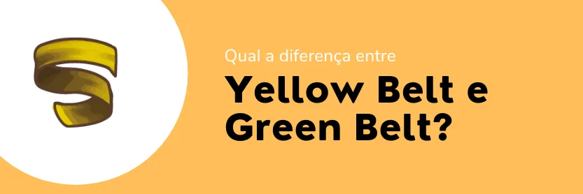 qual a diferença entre Yellow Belt e Green Belt