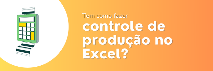 controle de produção excel