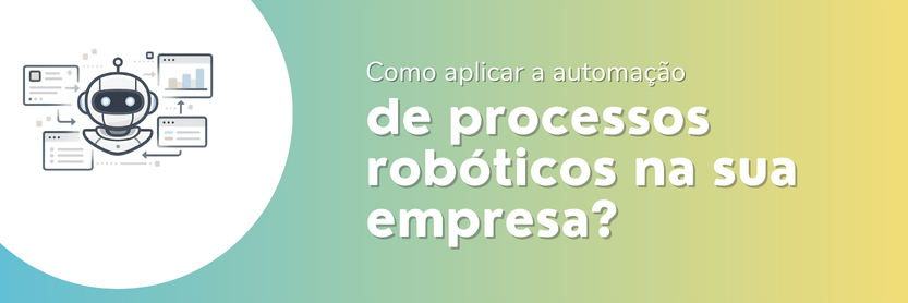 automação de processos robóticos processamento da empresa