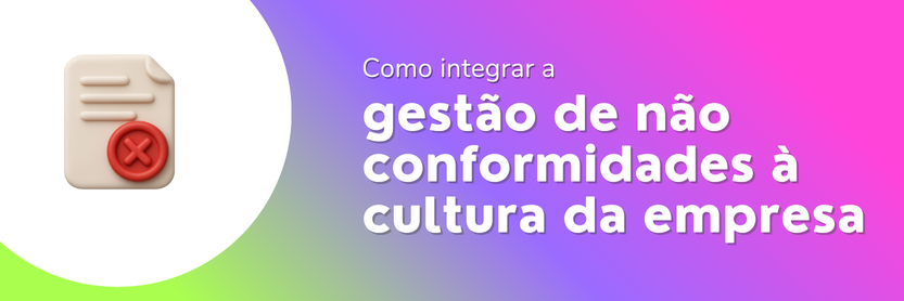 gestão de não conformidade